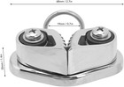 Marine Cam Cleats Rope Fairlead Steel Cleat Leading Ring 316 Anchor Stainless