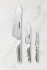 Global Classic 3 Pc Kitchen Knife Set  G-833890  New In Box