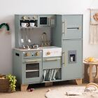 Robud Large Wooden Cooking Pretend Play Kitchen Sets Kids Playset Toys Kids Gift