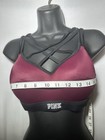Victoria s Secret Pink Ultimate Push-up Sports Bra  M Burgundy  Free Shipping 