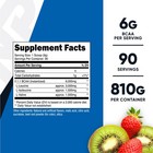 Nutricost Bcaa Powder  strawberry Kiwi  90 Servings - Gluten Free And Non-gmo
