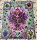 Blotter Art Signed By Ann Shulgin 2 Times  Dbl Sheet God Mother Of Mdma   Coa