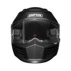 Simpson Motorcycle Spbm3 Speed Bandit Helmet Adult Medium Matte Black