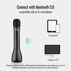 Bluetooth Wireless Karaoke Microphone Speaker Voice Amplifier 2 In 1 Usb C