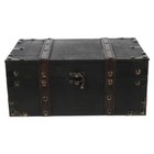  Wooden Storage Box Treasure Chest With Lid Keepsake Vintage Boxes