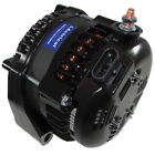 High Output 300 Amp Black Alternator Hd 6 Phase Hairpin For Gmc Sierra Hummer H2