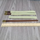 Vintage Chopsticks With Cloth Covers Lot Of 3 Sets