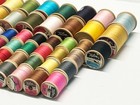 Lot Of 63 Vtg Talon Mercerized Cotton Sewing Thread On Wooden Spools New used