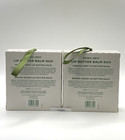 2 Pack New Trader Joe   s Lip Butter Balm Duo Vanilla Mint   Brown Sugar Gift Set