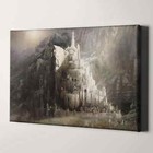 The Lord Of The Rings Minas Tirith Canvas Print Wall Art
