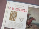 Vtg 1984 Calendar Charles Russell Paintings Auto Electric Service Co Sheridan Wy