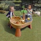 Step2 Dino Dig Sand And Watertable Kids Activity Sensory Playset Summer Outdoor