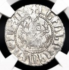 Crusaders  Cilician Armenia  Levon I  1198-1219  Silver Tram  Ngc Au Details