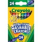 Crayola Ultra-clean Washable Crayons 24 Ct Back To School Supplies