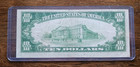 1929  10 National Currency Federal Reserve Bank Of New York Brown Note B05080877