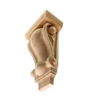 Wooden Carving Decorative Flower Stigma Decor Bracket Vintage Bracket Figurines