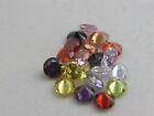Cubic Zirconia Aaa Loose Mixed Lot 2-10mm All Color Round Cz Gems - Usa Seller