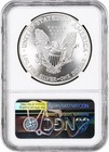 1989 American Silver Eagle Ngc Ms70 John Mercanti Signed Beautiful Coin Low Pop 
