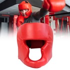 Boxing Head Guard Mma Helmet Headgear Protector Martial Art Kick Training Gear