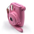 Fujifilm Instax Mini 9 Instant Film Camera Flamingo Pink With Strap - Working 