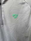 Aubrion Women s Equestrian Shirt Small Gray Moisture-wicking Zip Pocket Riding