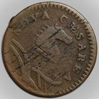 1786 New Jersey Copper Colonial Coin - Maris 23-r  Curved Plow Beam