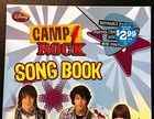 2009 Disney Camp Rock Song Book The Jonas Brothers Nick Joe Kevin Demi Lovato