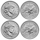 America 250 Emerging Liberty Dimes 1776   2026 Uncirculated Rolls Set - P   D Mint