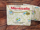 Vintage Cannon Monticello Cotton Blend Full Flat   Fitted Floral Sheet Set New