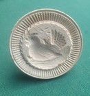 Fabulous Antique European Carved Wood Butter Mold Bird  3 5  Very Rare Folk Art