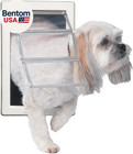Air Seal Pet Door With Telescoping Frame  Medium  6-5 8  X 11-1 4  Flap Size