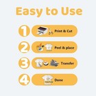 Heat Transfer Paper For Laserjet Printer 20 Sheets 8 5x11 Laser 1 0 Printable   