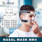 Vented  Nasal  Mask Large Headgear For Sleep Apnea  covers Nose Area Only  New