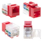 Cat5e Keystone Jack Network Ethernet Rj45 Tool Punch Down Set Kit Lot
