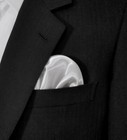 New - Men s Pre-folded Satin Pocket Square Insert - More Colors