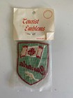 Vintage Souvenir Patch Tourist Emblems Travel Canada New Sealed Flag