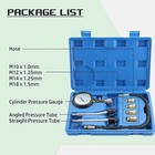 Lokocar Petrol Engine Cylinder Leak Compression Tester Kit Gauge Tool Automotive