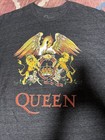 Queen Official Merch  royal Crest    Freddie Mercury Black grey  T-shirt Size Xl