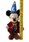 Dsney Parks Fantasia Sorcerer Mickey Mouse Plush Stuffed Animal 13  Soft Eyes