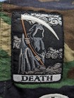Death Tarot Card Grim Reaper Patch Goth Punk Embroidered Iron On Patch 2 5x3 5 