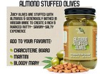 Almond Stuffed Olives     Almond Stuffed Green Olives For Cocktail Garnish