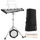  32 Note Glockenspiel Xylophone Bell Kit Percussion Kit With 8 Professional