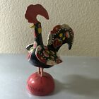 Hand Painted  Portuguese Good Luck Rooster Galo De Barcelos Portugal