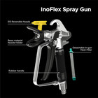 Airless Paint Spray Gun High Pressure 3600 Psi With 515 Reversible Nozzle Tip Fo