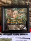 Jurassic World Rebirth Authentic Dinosaur Skin Jurassic Park Original Movie Prop