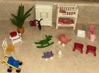 Playmobil Vintage Child   s Bedroom Victorian Mansion Lot Pieces Preowened