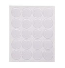 1inch 25mm Clear Round Epoxy Resin Dome Stickers Circles Dots For Bottle Cap    
