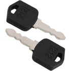 2 Pcs Ignition Keys Compatible With Forklift D25 D35 G25 G35 D554212 Keys