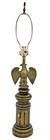 Vintage Mid-century Brass Eagle Table Lamp     35  Tall     Solid Brass  Works