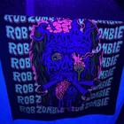 Rob Zombie Bandana Scarf  Black Light Artwork Rare   Limited Cloth Poster